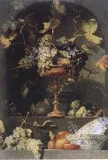 Style life with fruits in a niche